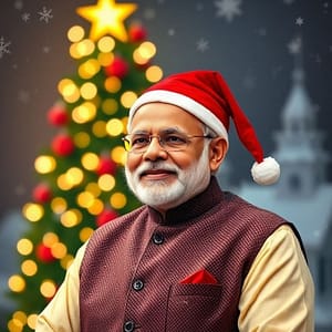 PM Modi Celebrates Christmas with Messages of Peace and Harmony