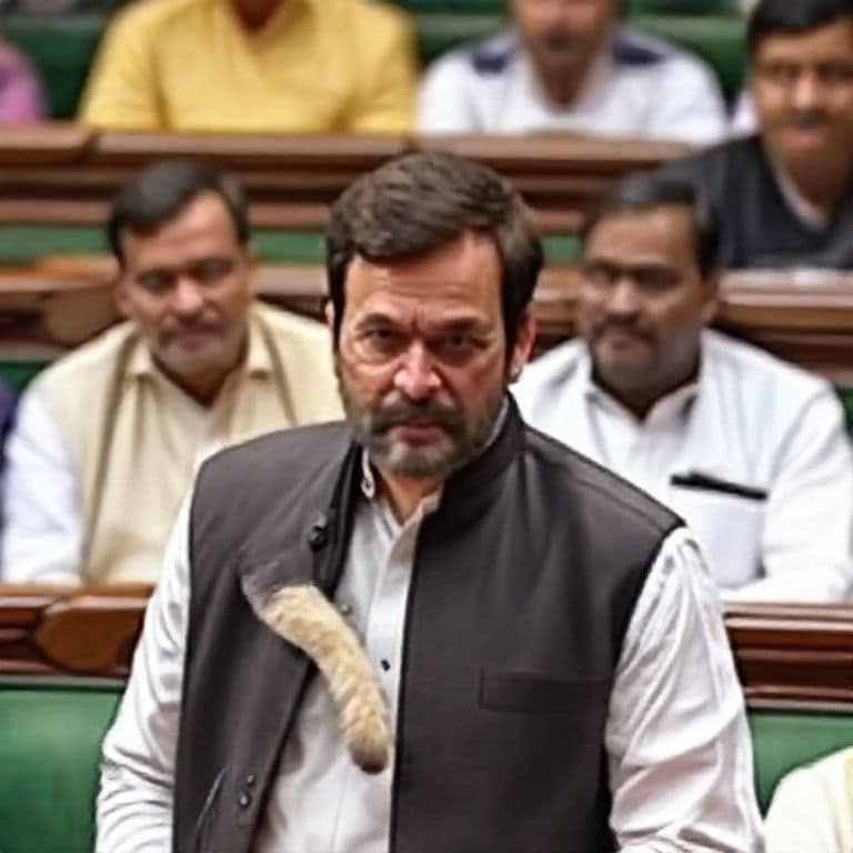 Rahul Gandhi's Remarks on Stray Dog in Parliament Spark Controversy
