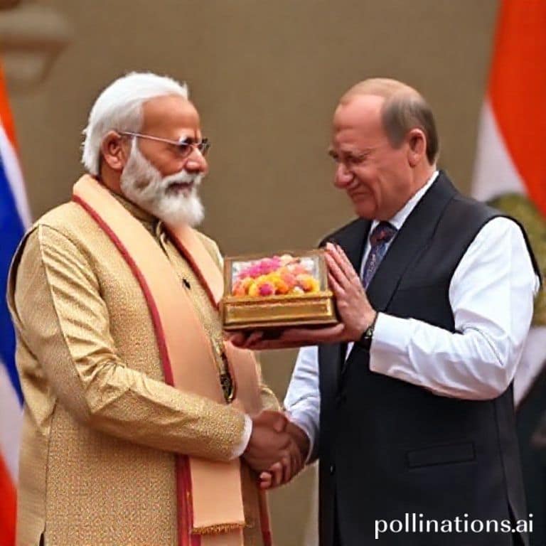 Modi Welcomes Putin with Bhagavad Gita Gift
