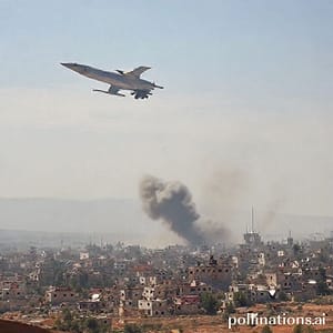 Israel Conducts Airstrike on Palestinian Refugee Camp in Lebanon