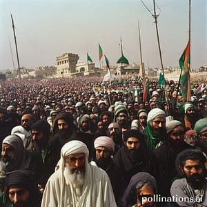 Pro-Iran Rallies Surge in Kargil as UP Shia Clerics Call for Government Support for Tehran